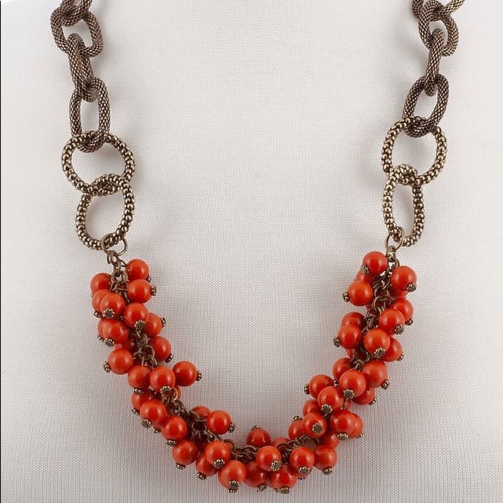 Orange necklace